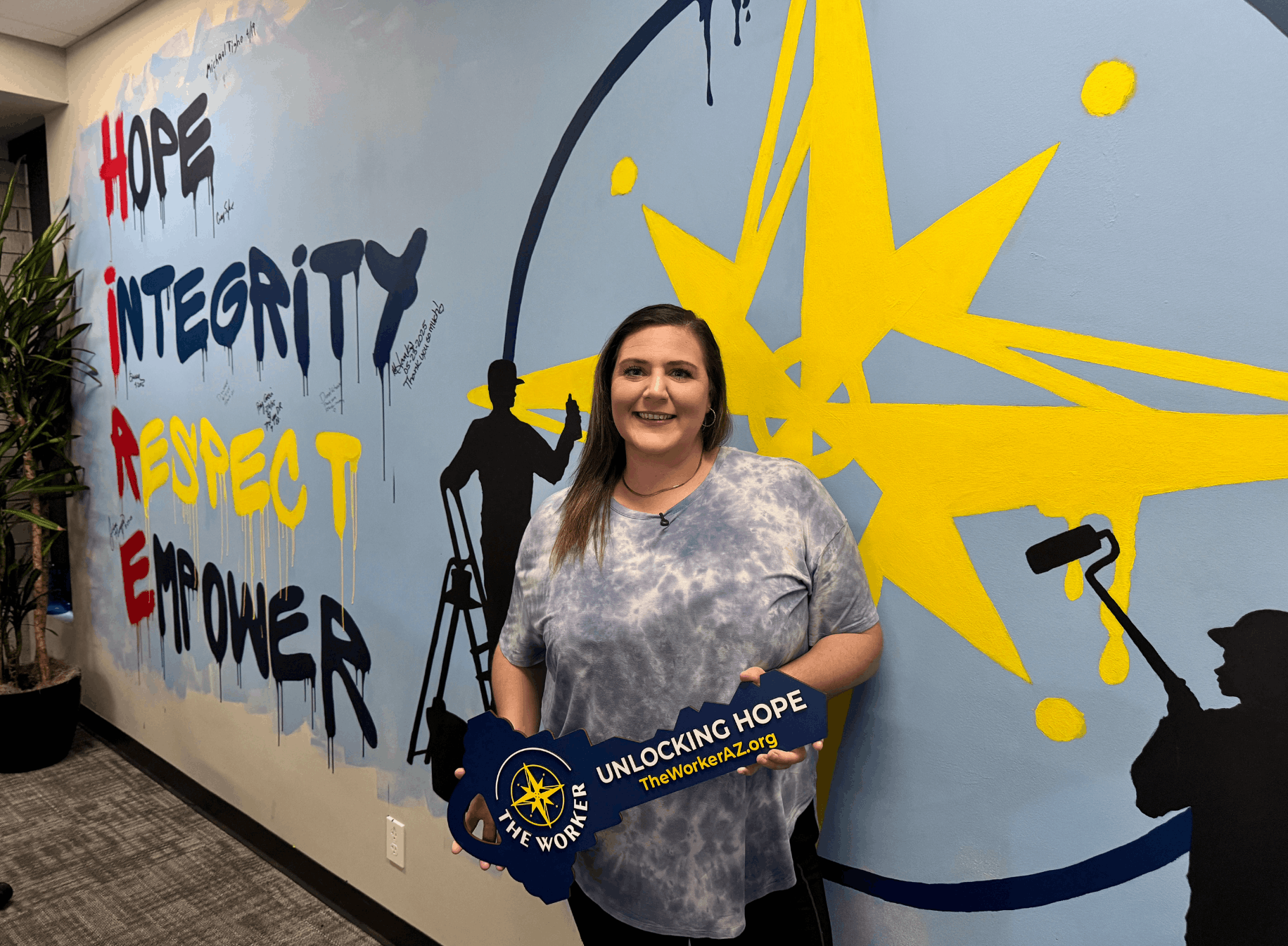 The Worker Receives $250,000 Grant from Thunderbirds Charities to Expand Workforce and Housing Stability Programs