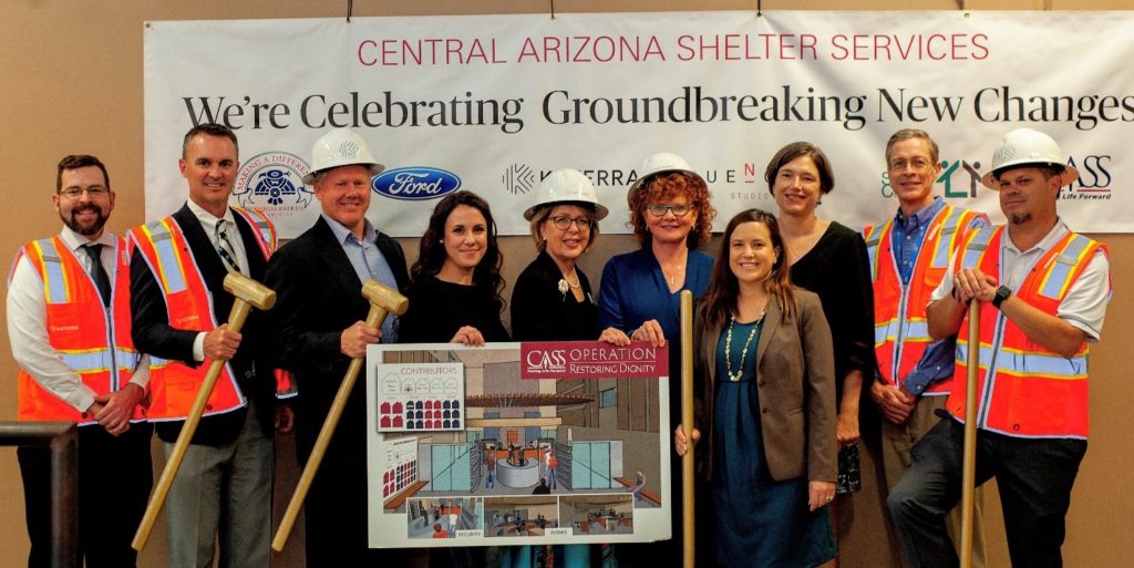 Operation Rebuilding Pride in Motion at Central Arizona Shelter Services Thunderbirds Charities
