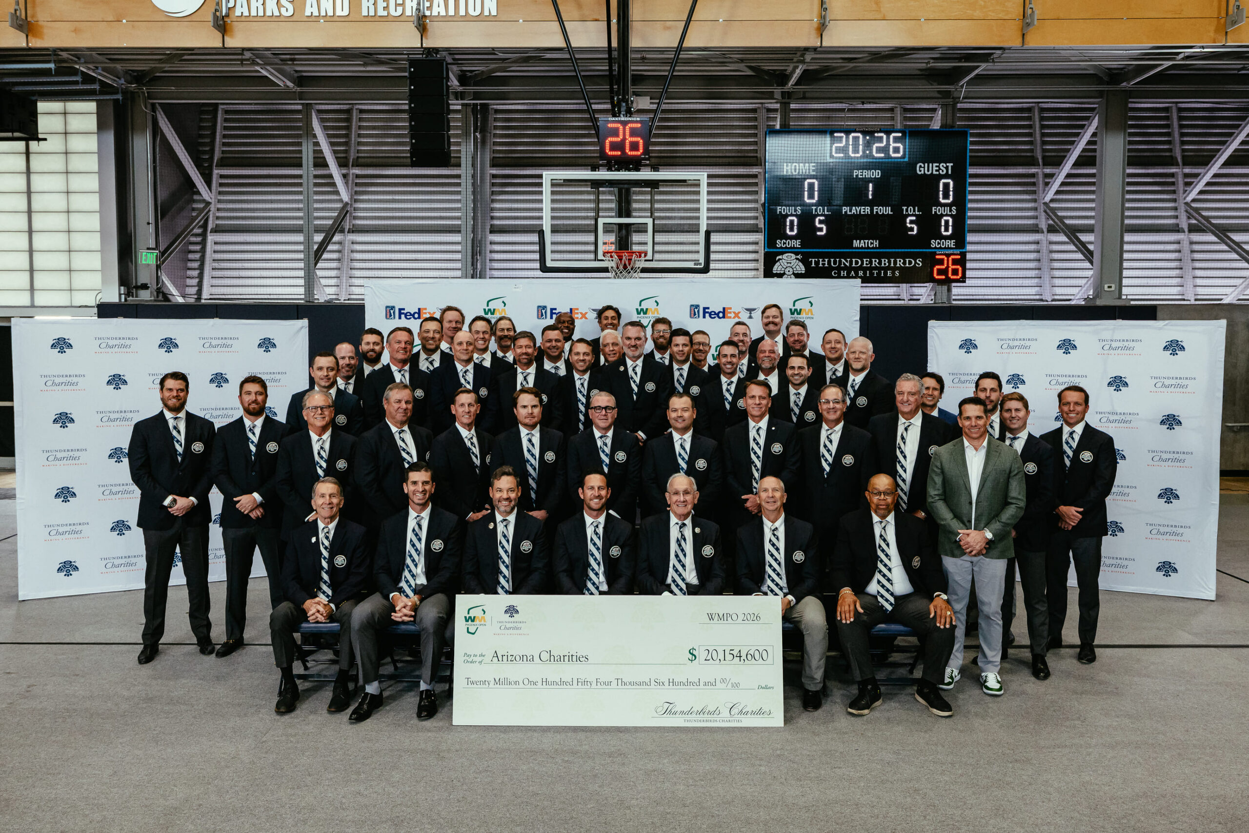 The Thunderbirds Raise a Record $20.1 MillionFor Charity From 2026 WM Phoenix Open