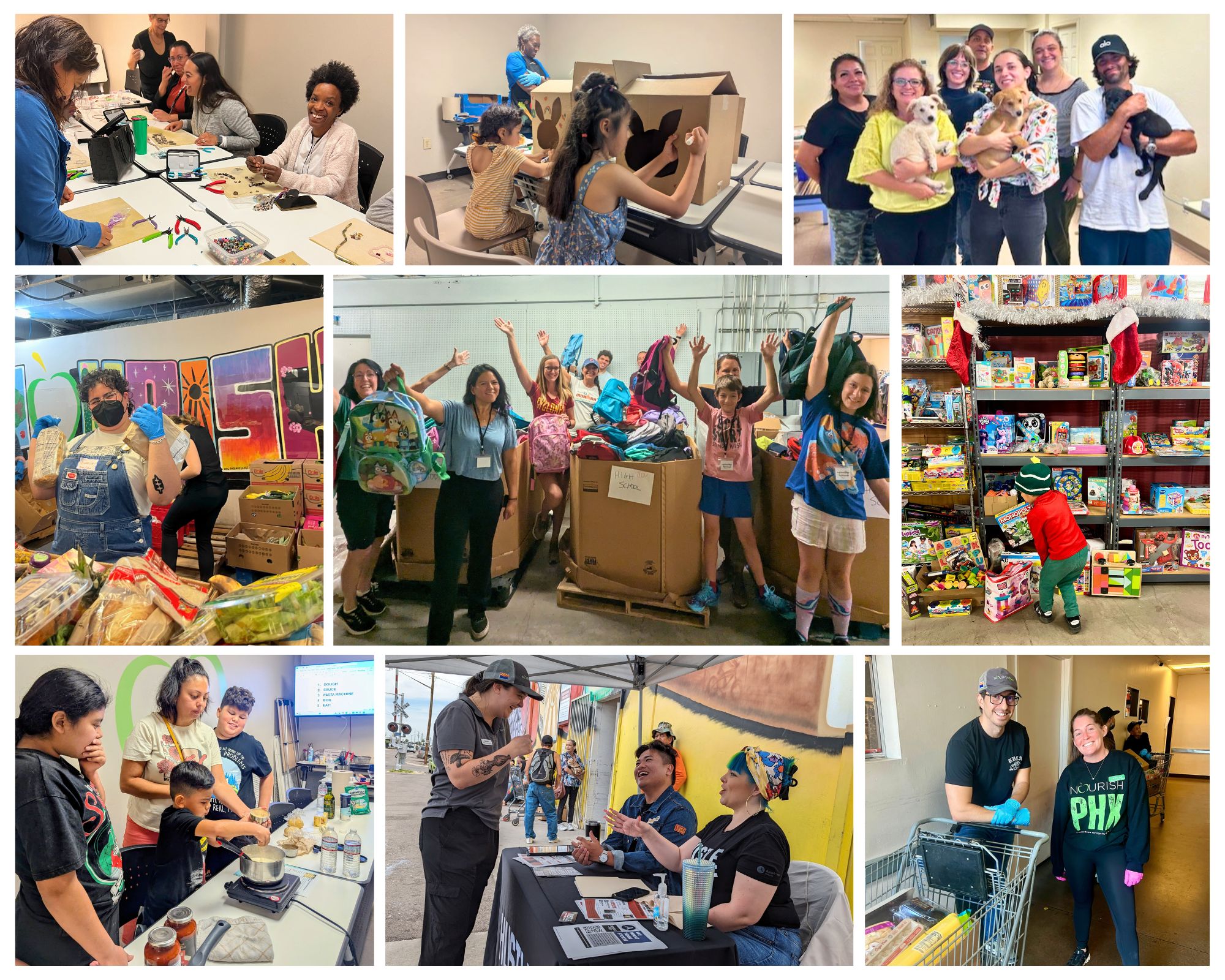 Nourish Phoenix Receives Grant from Thunderbirds Charities to Support Emergency Services Programming.